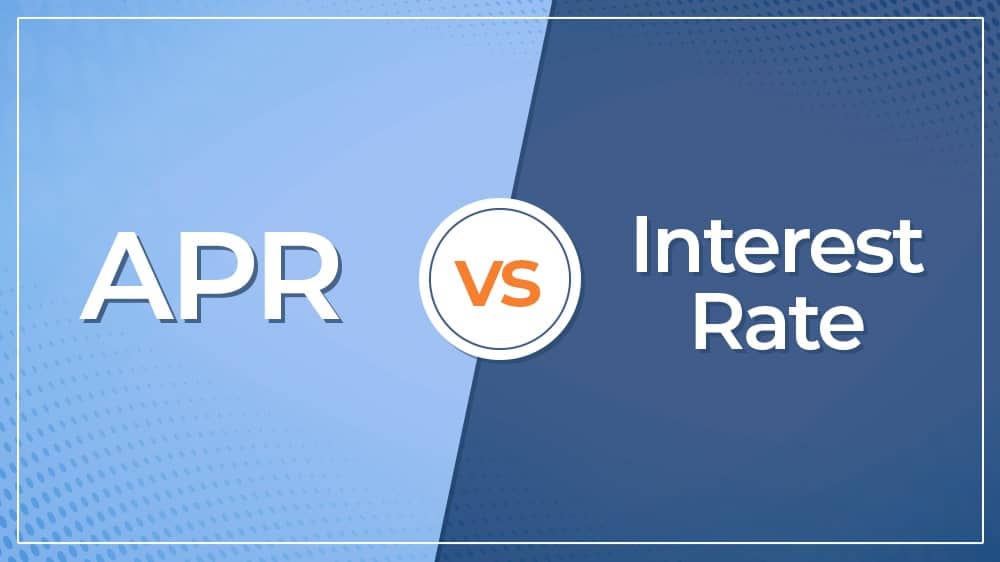 Key differences between APR and Interest Rate