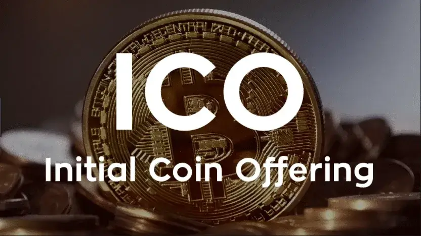 What happens to the funds raised in an ICO?