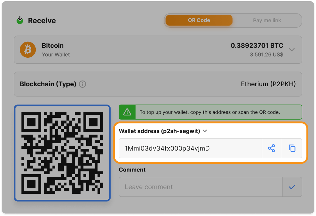 How a crypto wallet address works