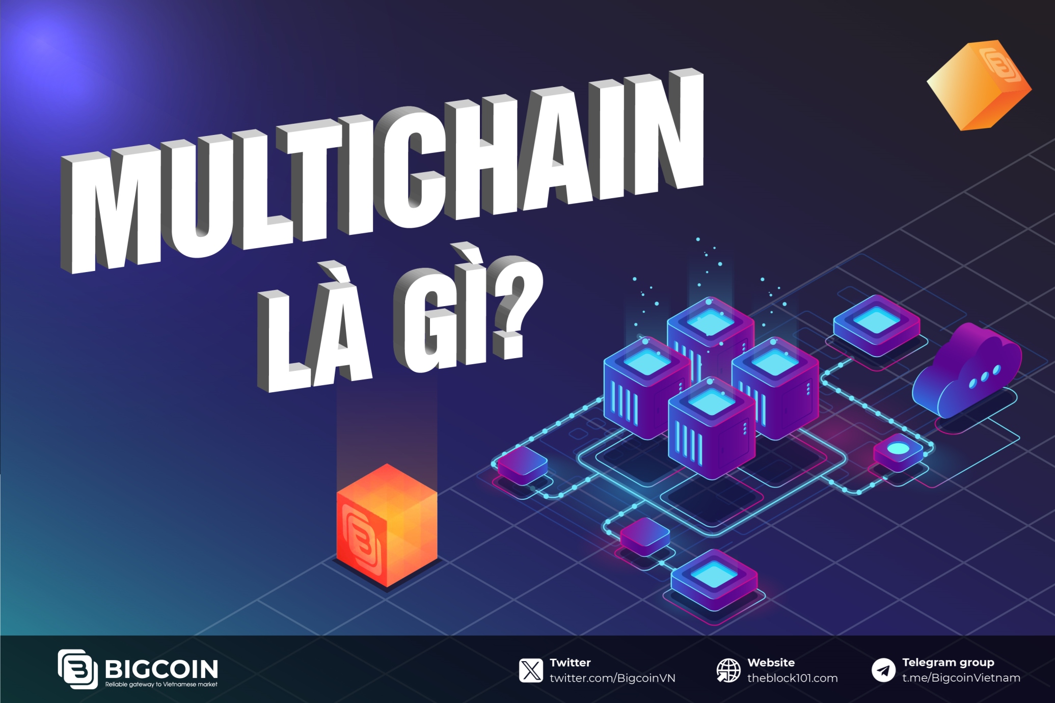 Multichain là gì? Giao thức định hình tương lai của ngành công nghiệp blockchain