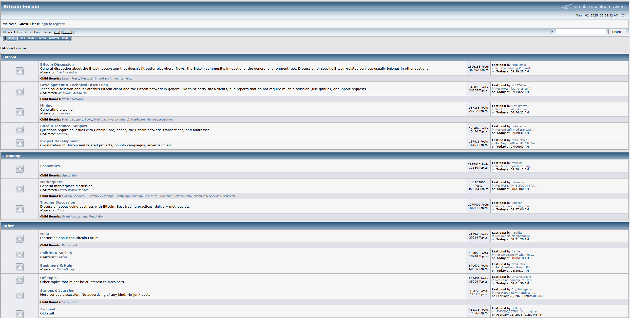 Bitcointalk &ndash; Best cryptocurrency forum