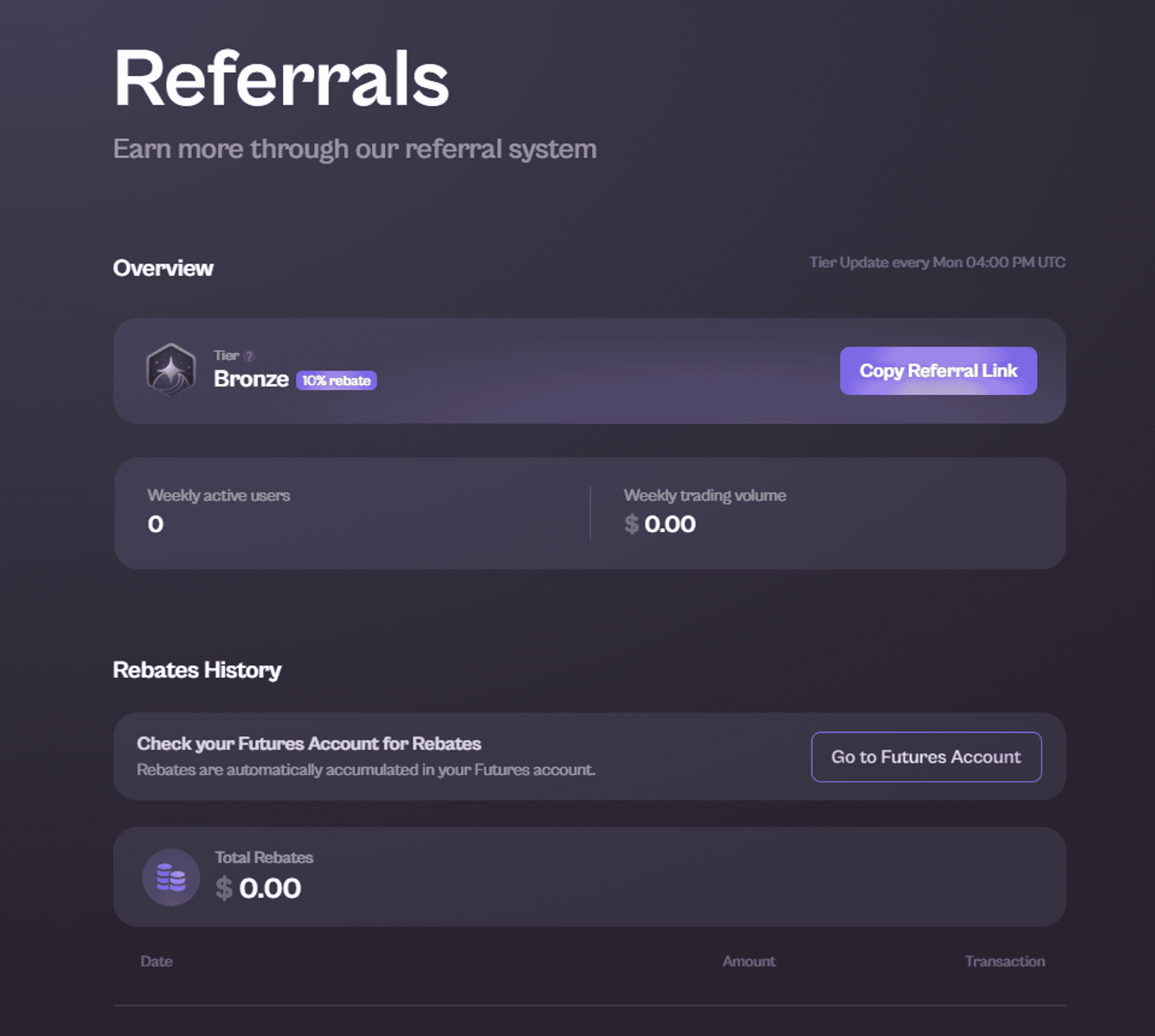 Giao diện referals