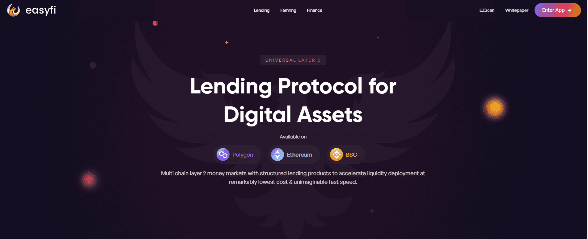 Website dự án EasyFi Network