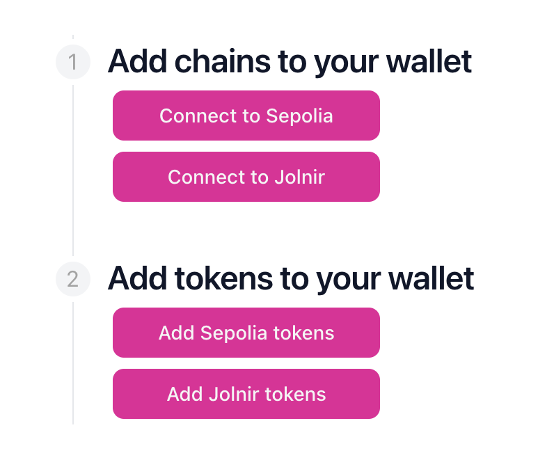 Add mạng lưới và token trên Taiko Alpha-5 Testnet