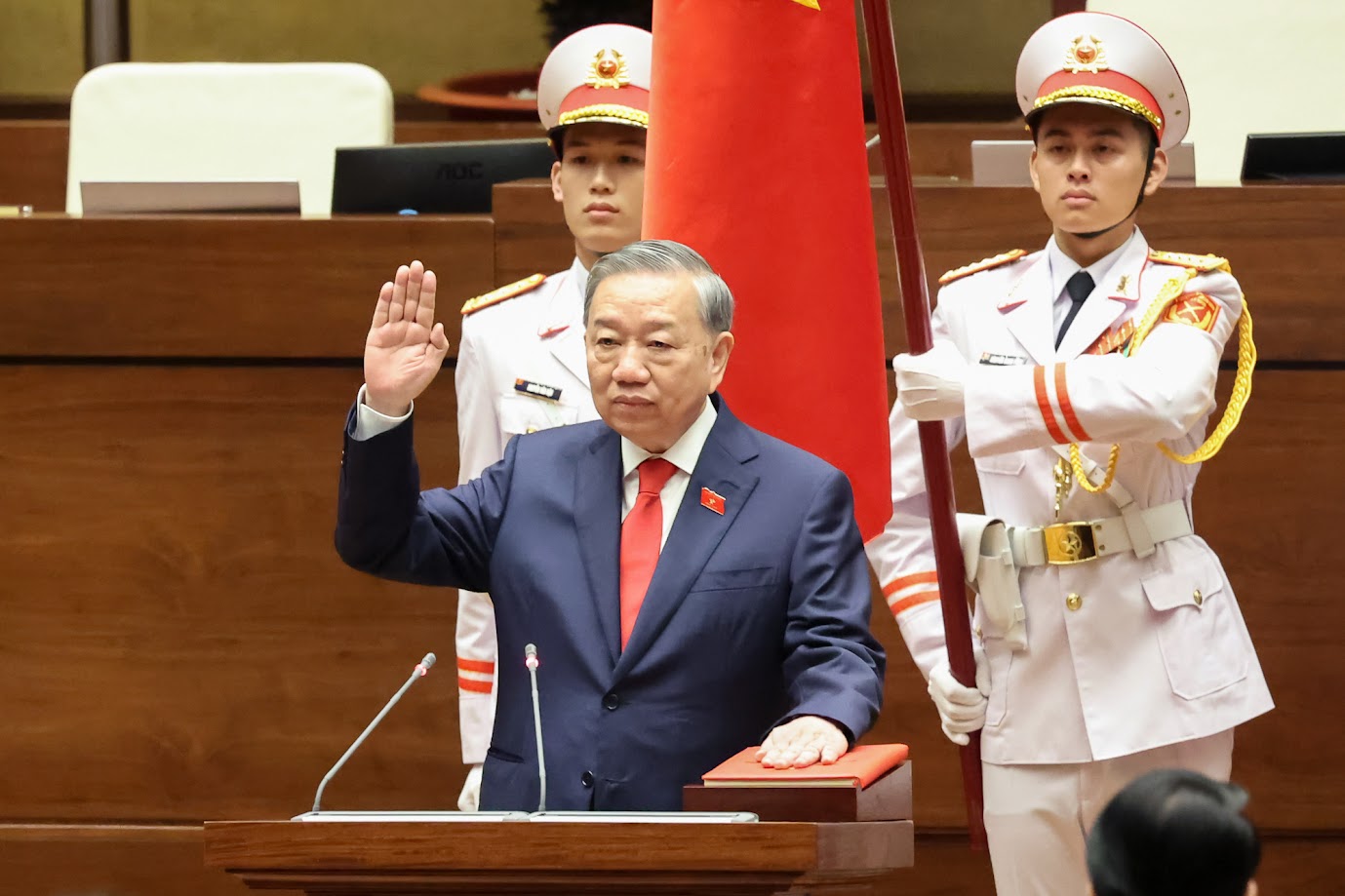 Quốc hội bầu Chủ tịch nước v&agrave; thủ tướng