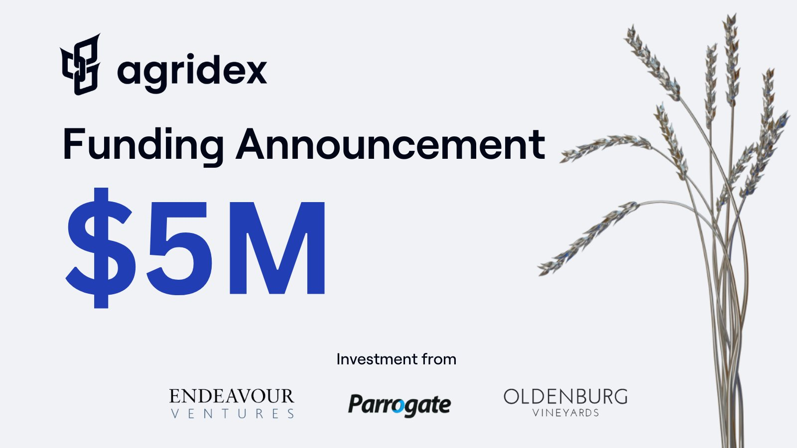 Danh s&aacute;ch nh&agrave; đầu tư của AgriDex