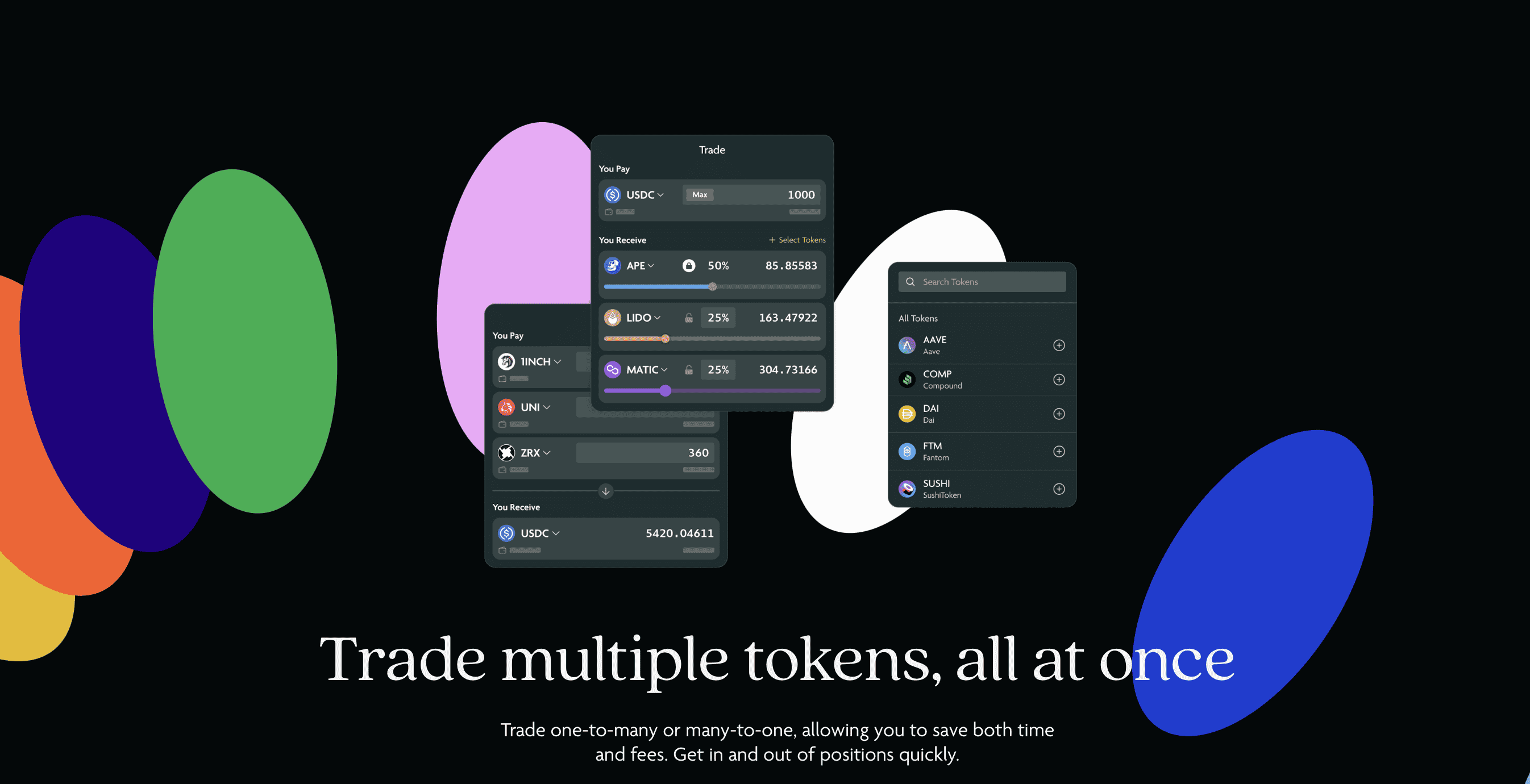 T&iacute;nh năng giao dịch đa token Bebop