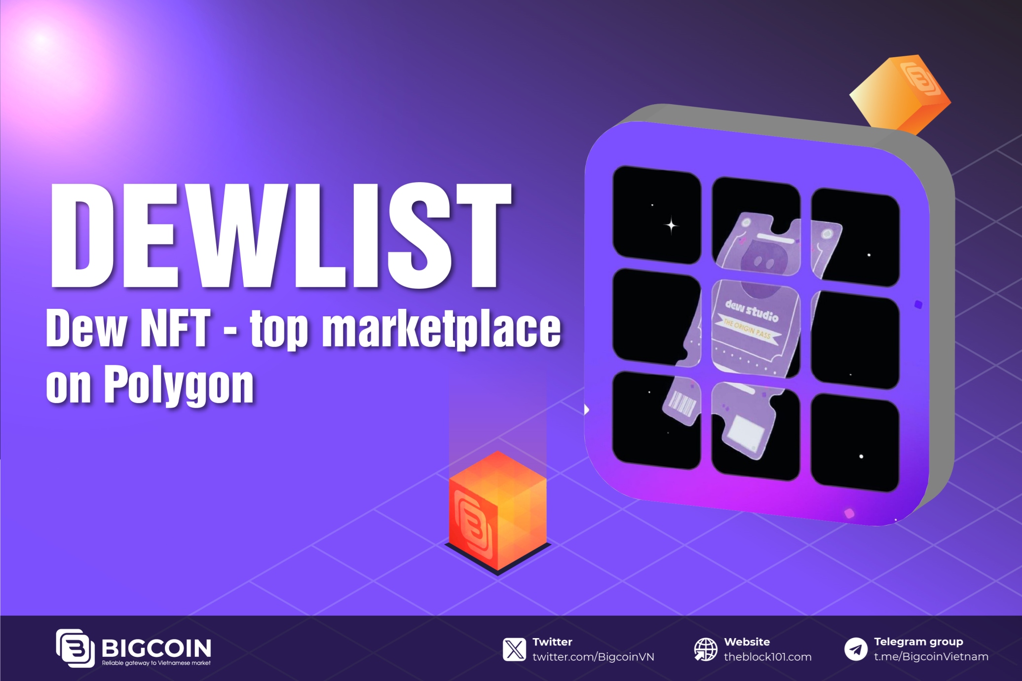 Dew NFT Marketplace l&agrave; g&igrave;?