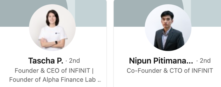 Đội ngũ ph&aacute;t triển của Infinit