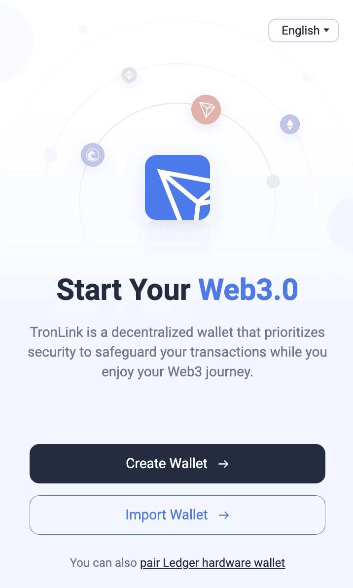 TRC20 TRON Network Tron