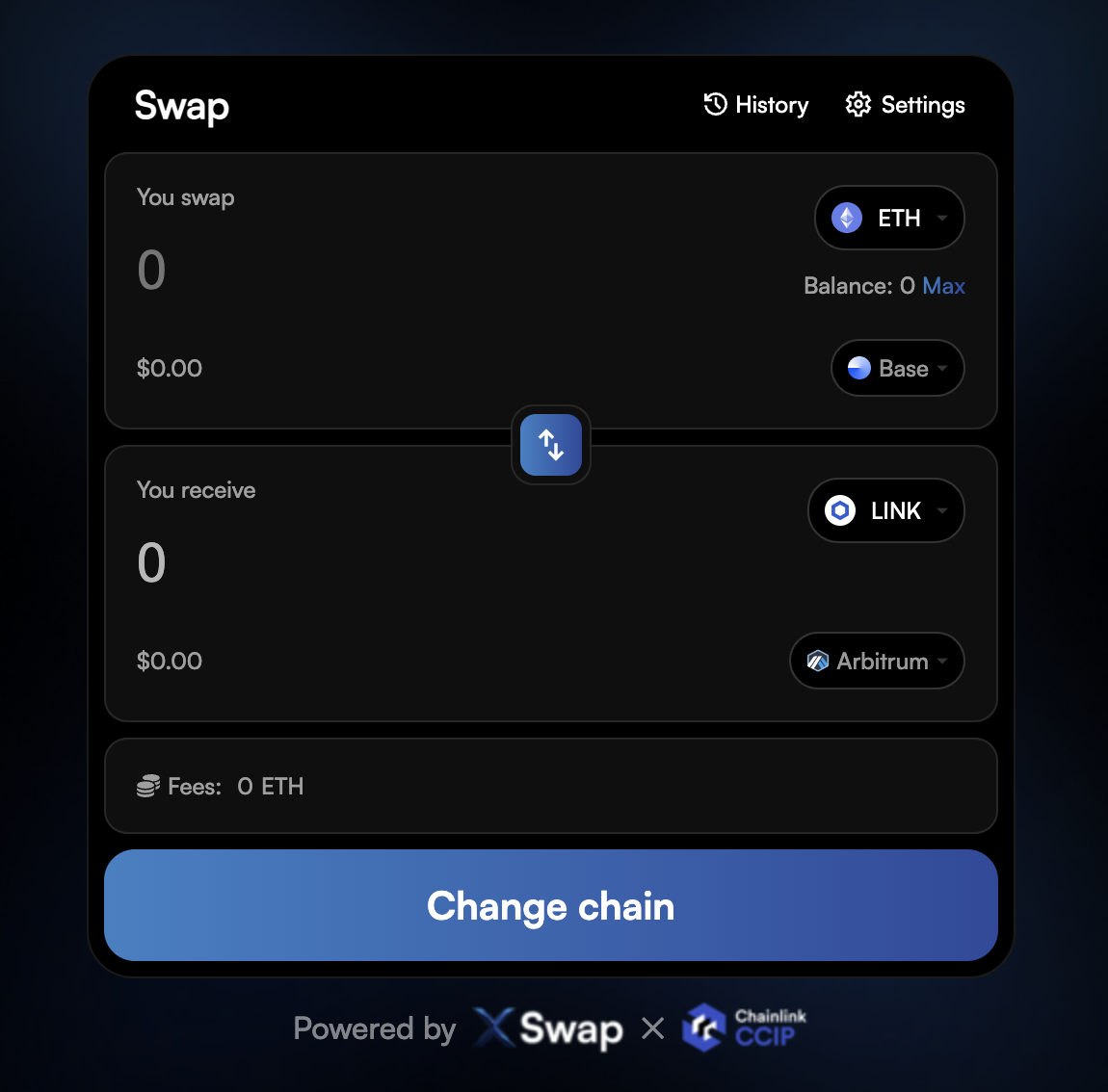 T&iacute;nh năng Swap của Xswap