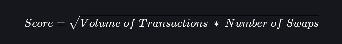 C&ocirc;ng thức t&iacute;nh điểm tr&ecirc;n Xswap