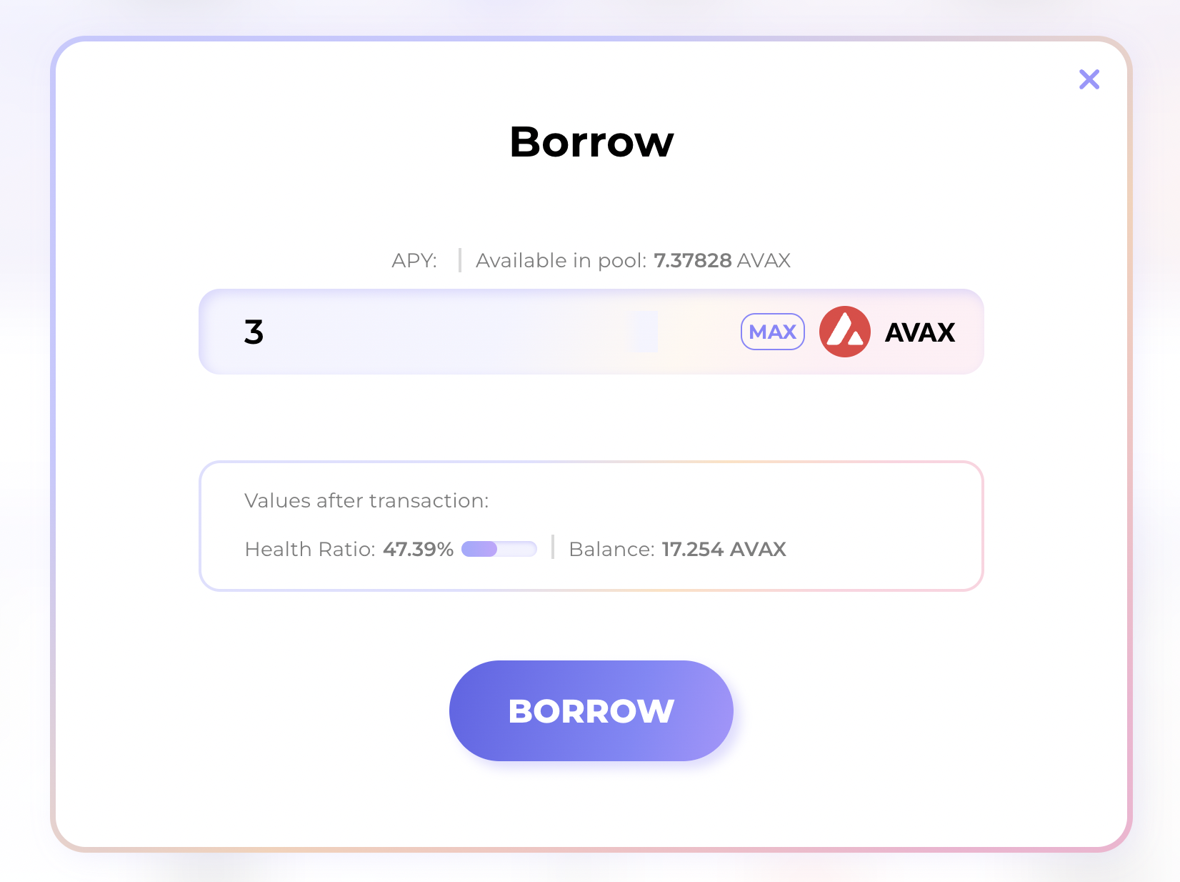 Hướng dẫn borrow trên DeltaPrime