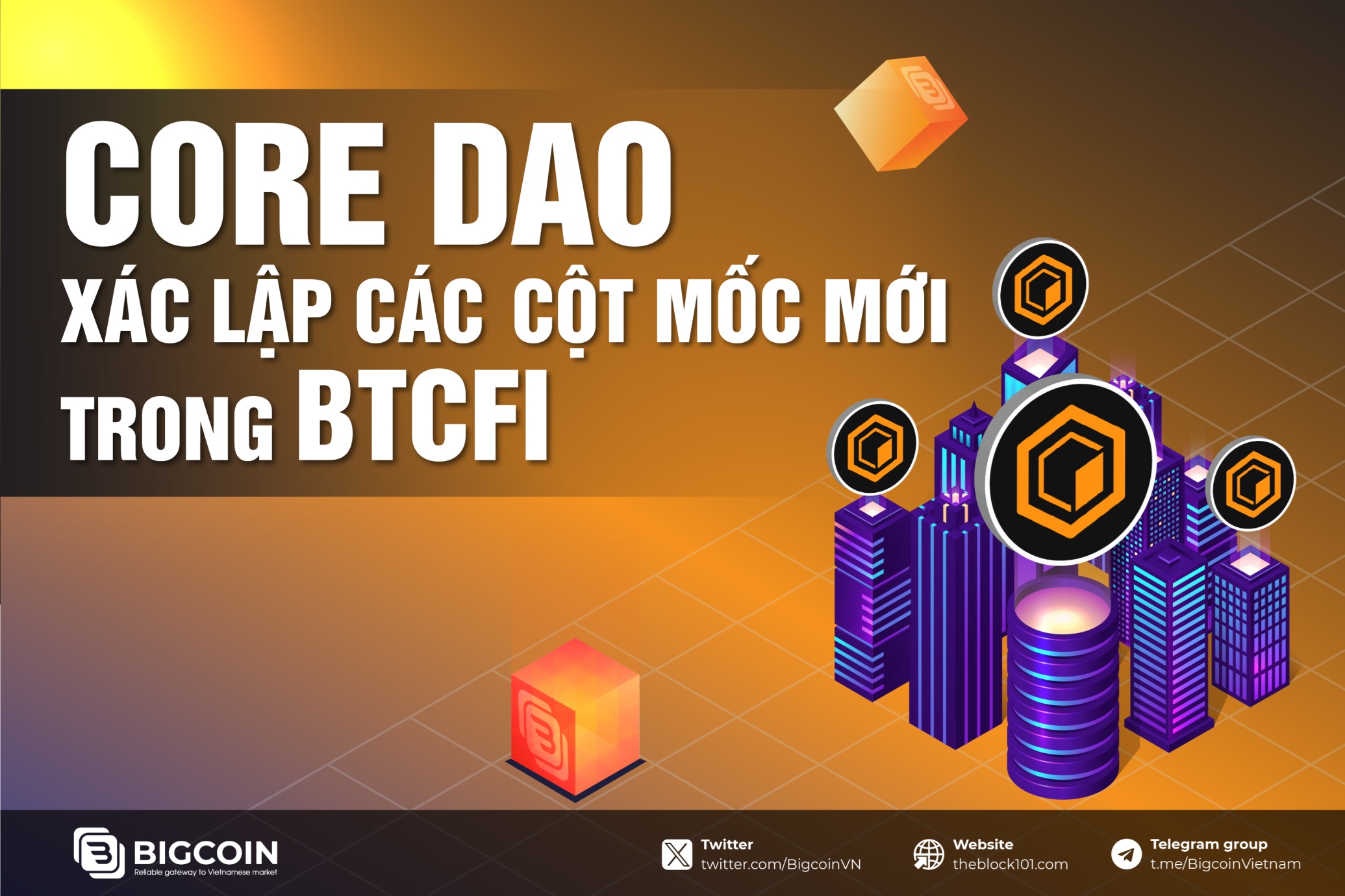 Core DAO xác lập các cột mốc mới trong BTCFi