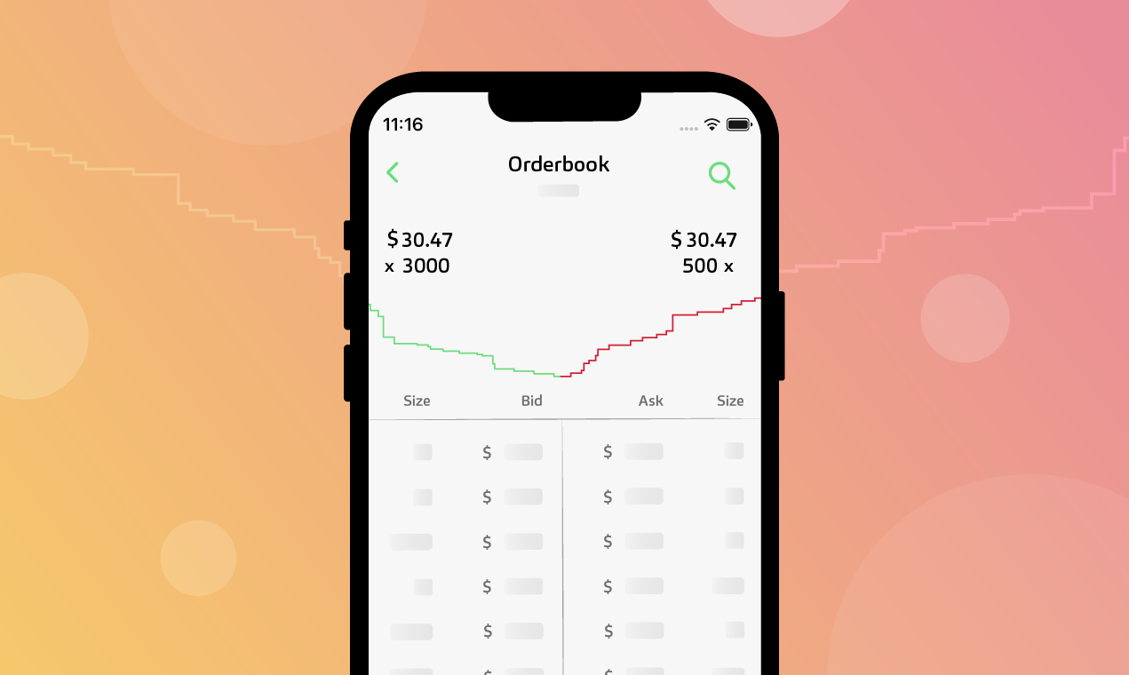 Lưu ý khi sử dụng Order Book