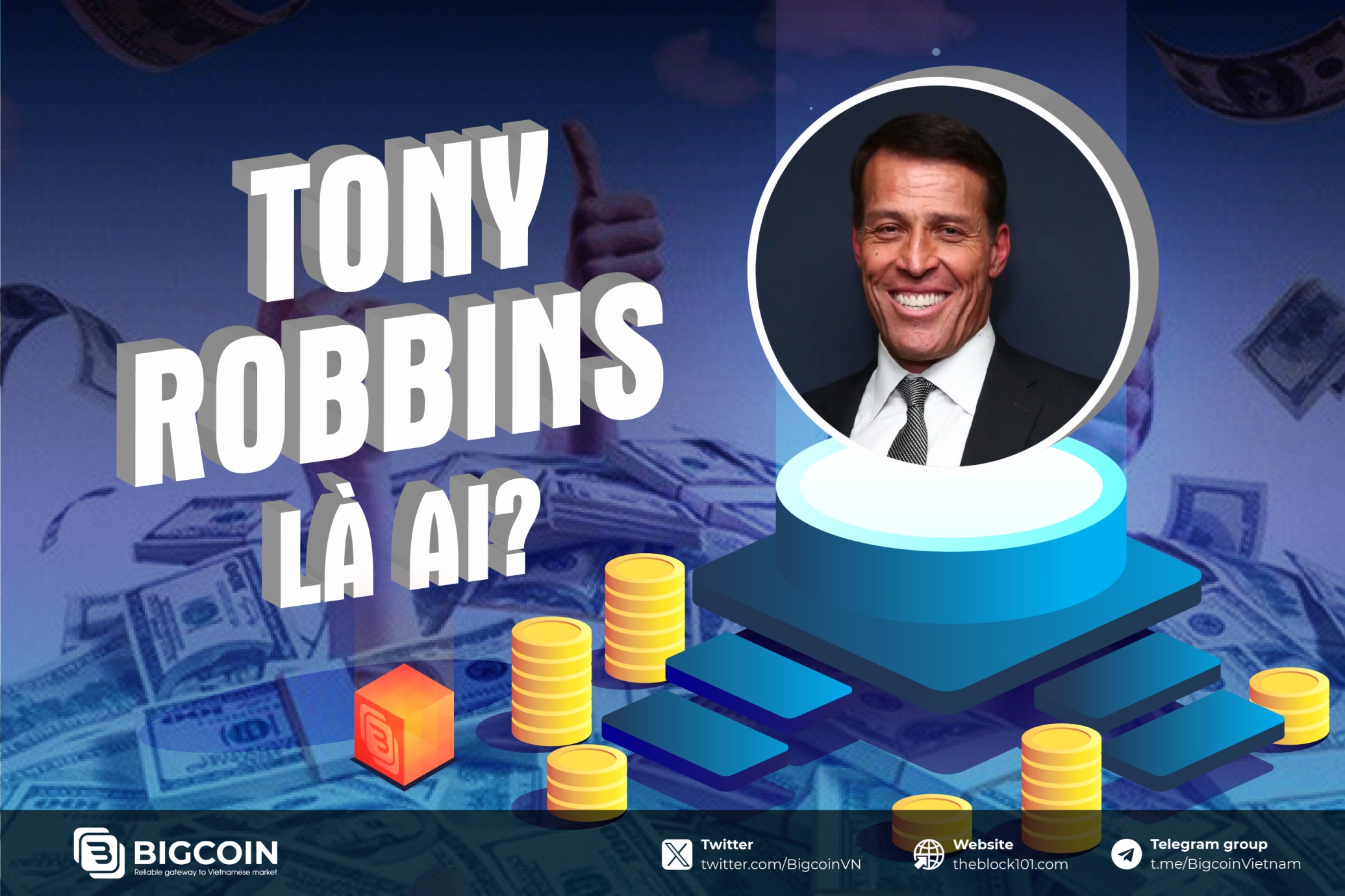 Tony Robbins là ai? Bí quyết thành công từ diễn giả hàng đầu thế giới
