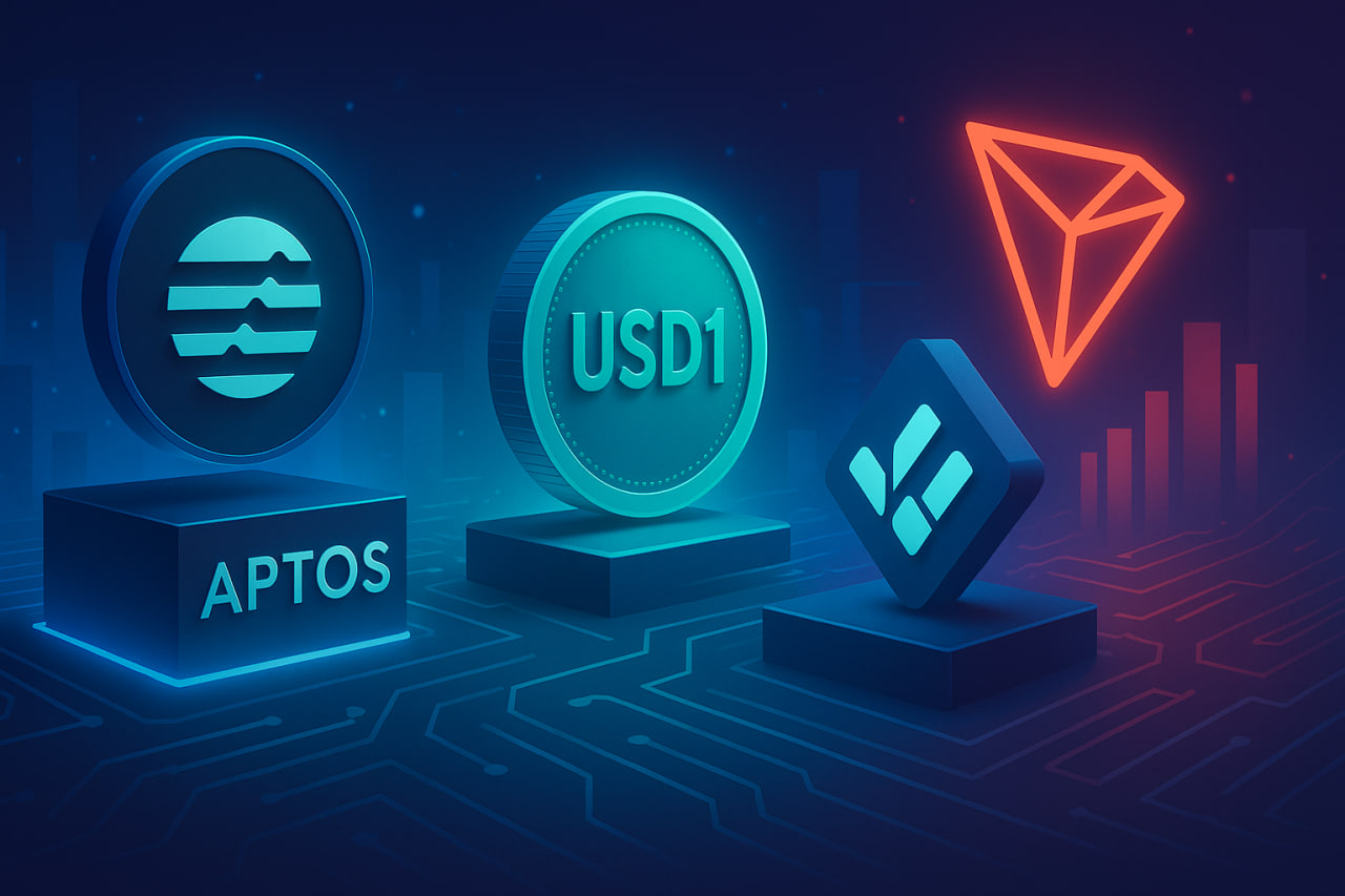 Aptos hợp tác với WLFI triển khai stablecoin USD1, nhắm thị phần của Tron