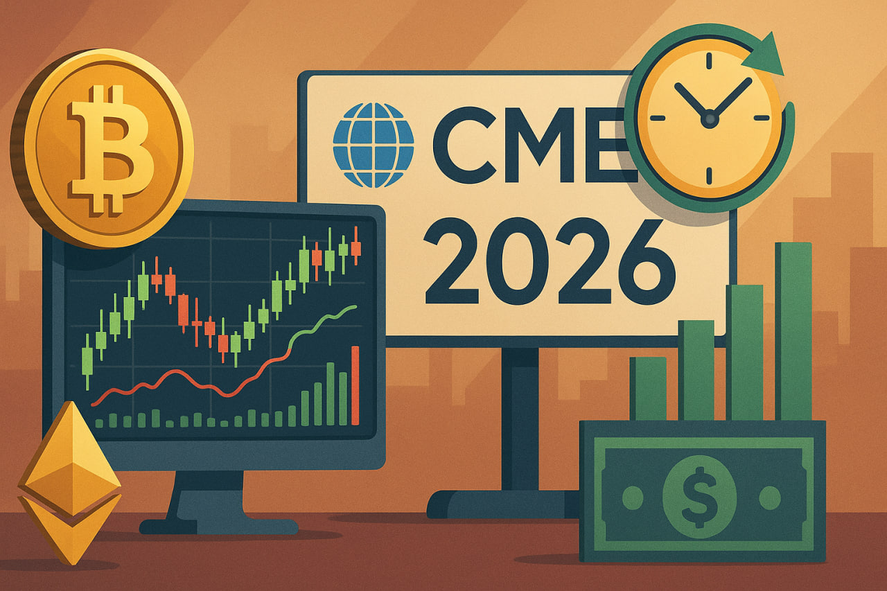 CME chuẩn bị mở giao dịch futures crypto 24/7 vào năm 2026