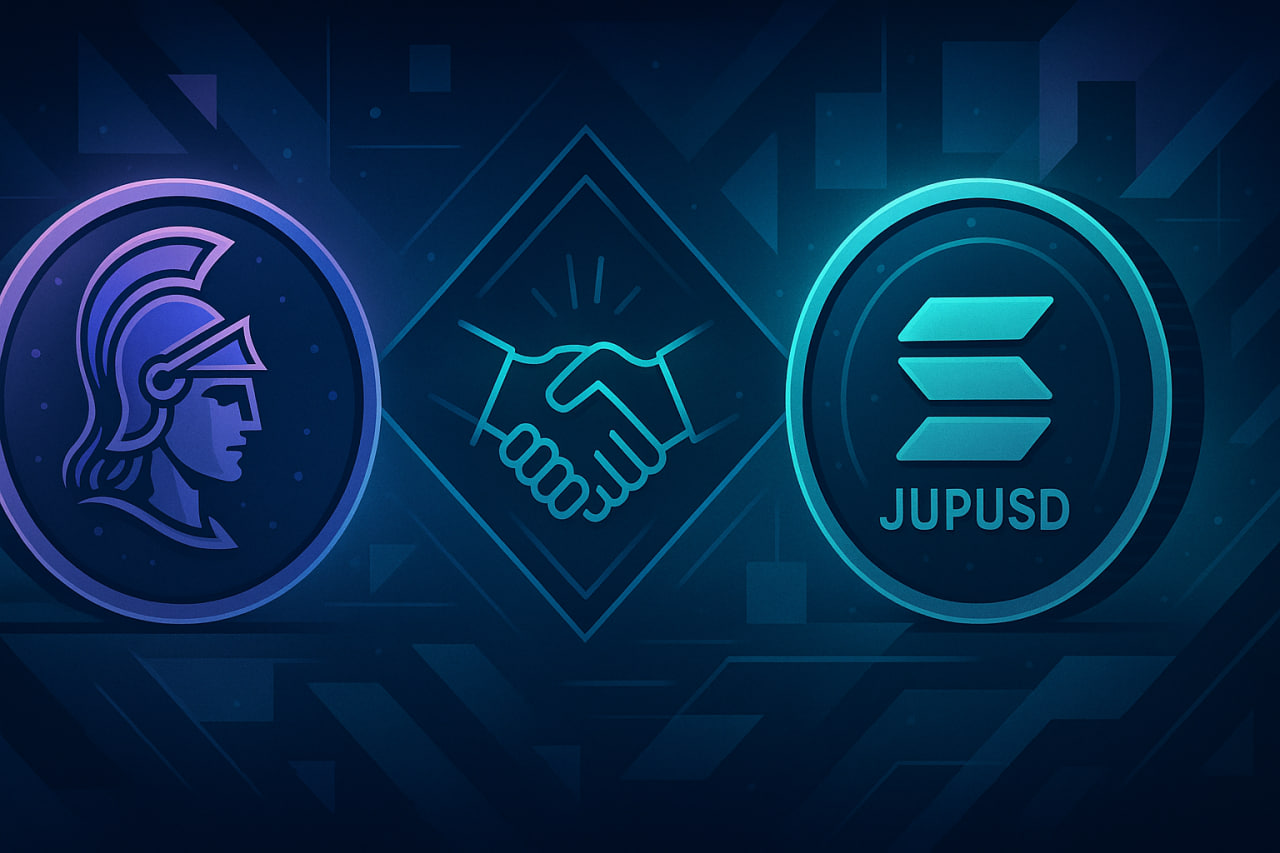 Ethena và Jupiter hợp tác ra mắt native stablecoin trên Solana mang tên JupUSD
