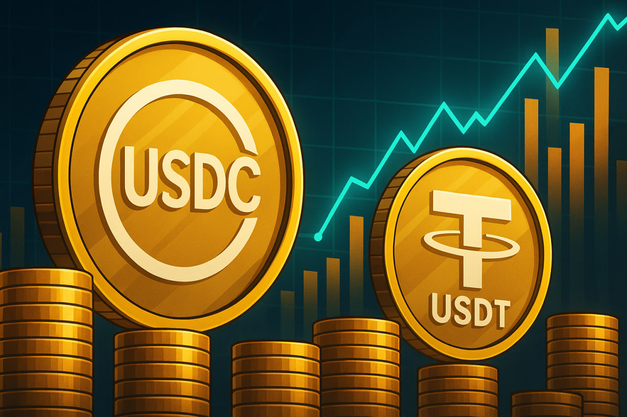 JPMorgan: USDC của Circle vượt mặt USDT của Tether về tăng trưởng on-chain