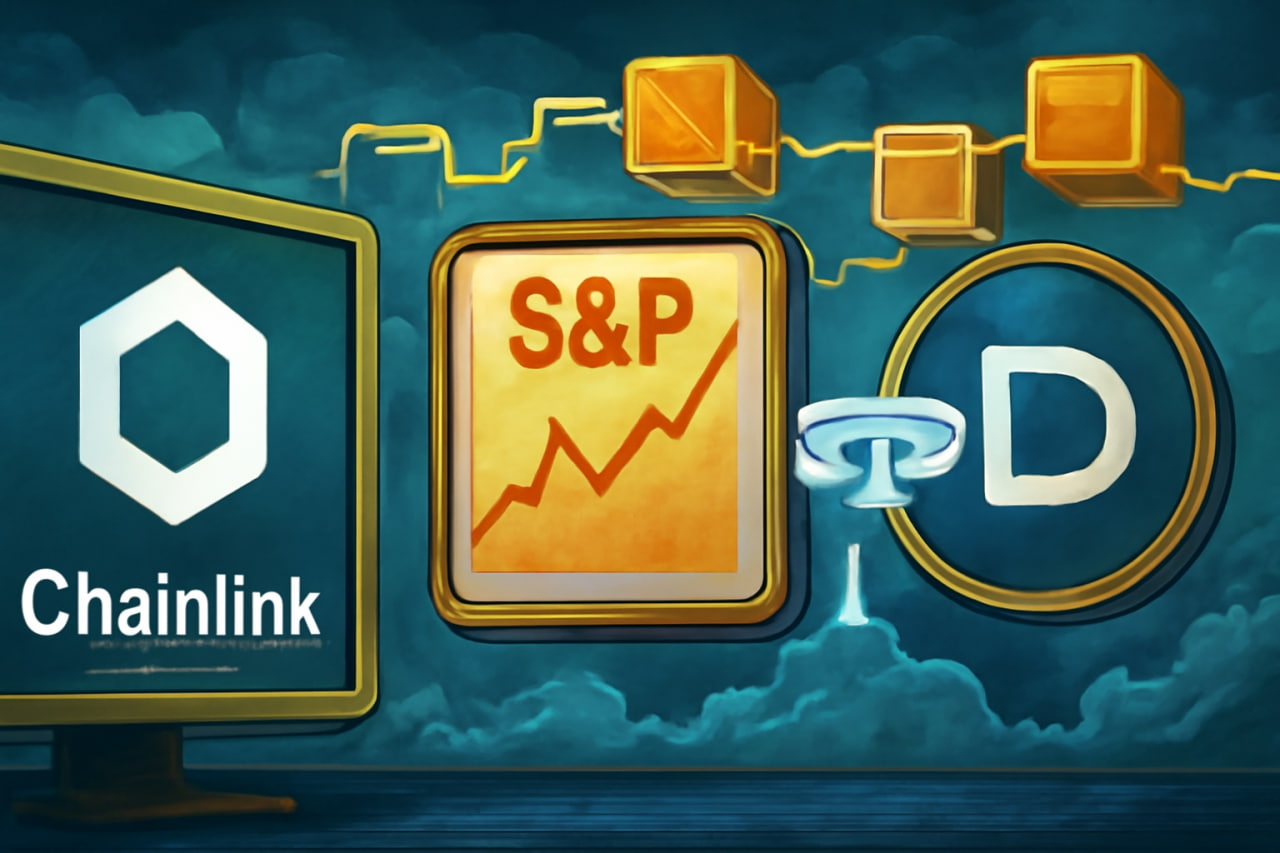 Chainlink và Dinari đưa chỉ số S&P crypto lên blockchain