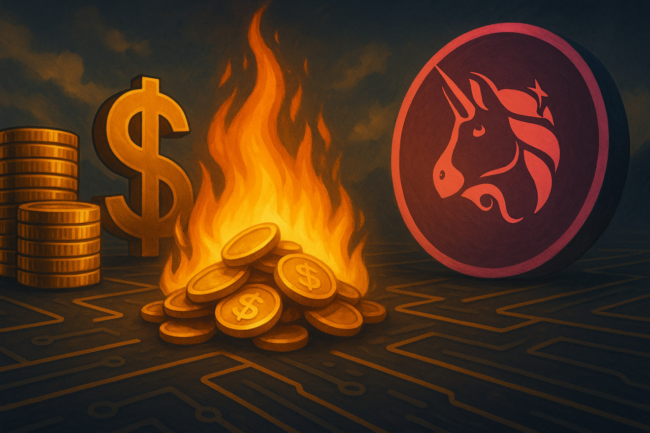 Uniswap cân nhắc cơ chế đốt phí khi doanh thu 2025 tiến sát mốc 1 tỷ USD