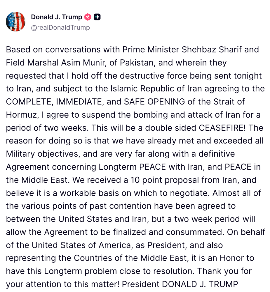 Nguồn: Donald Trump