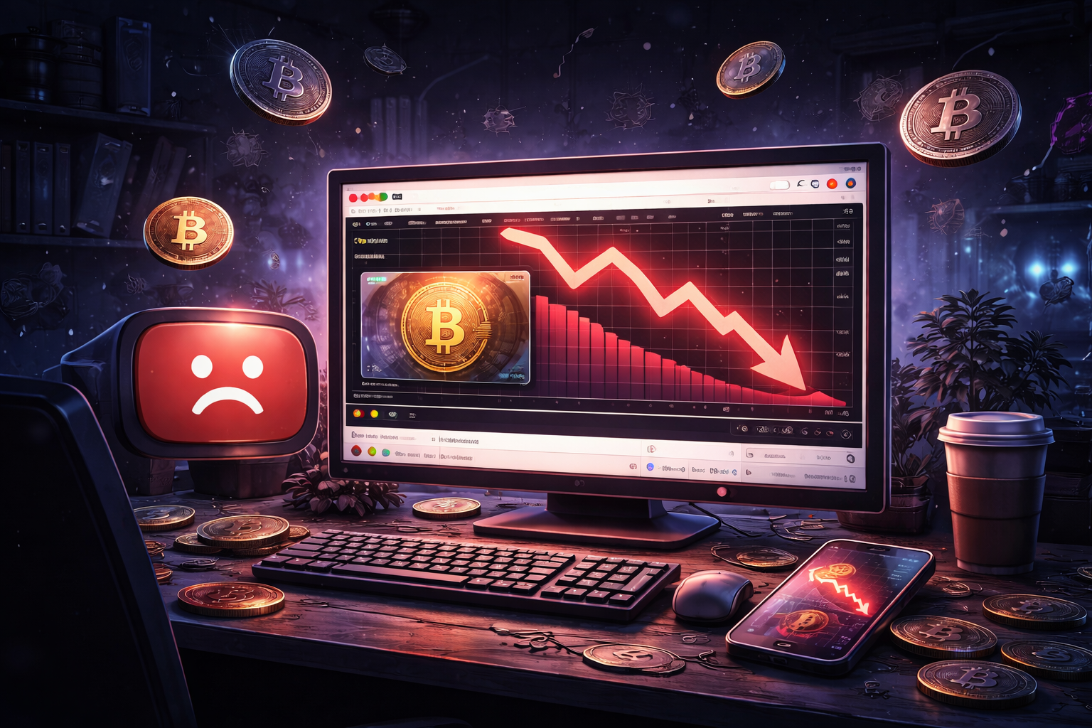 Lượt xem nội dung crypto tr&ecirc;n YouTube rơi xuống đ&aacute;y 4 năm