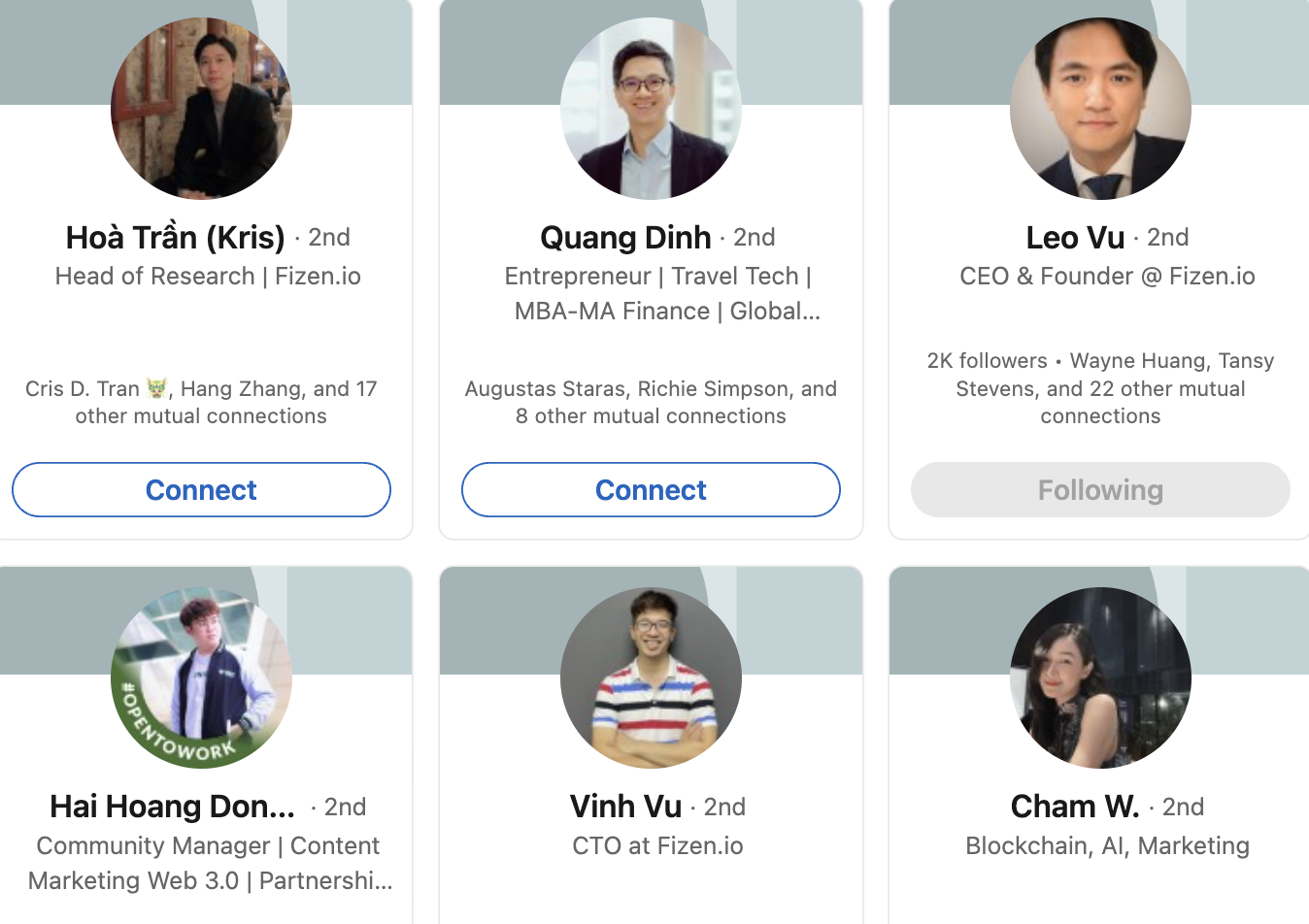 Đội ngũ ph&aacute;t triển đứng sau Fizen