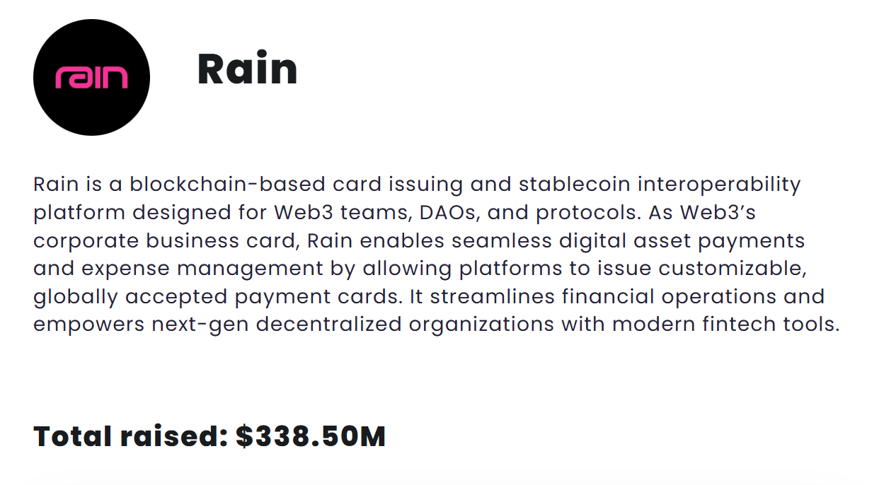 V&ograve;ng Series C đưa tổng vốn huy động của Rain l&ecirc;n 338 triệu USD