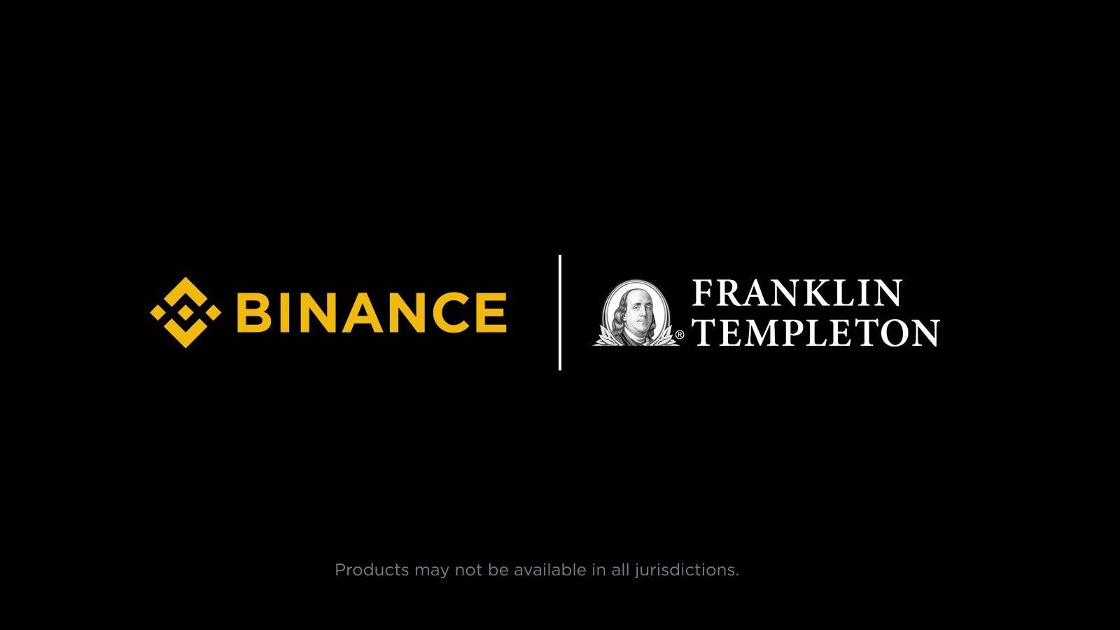 Binance – sàn giao dịch tiền mã hoá lớn nhất thế giới – chính thức công bố hợp tác cùng Franklin Templeton,