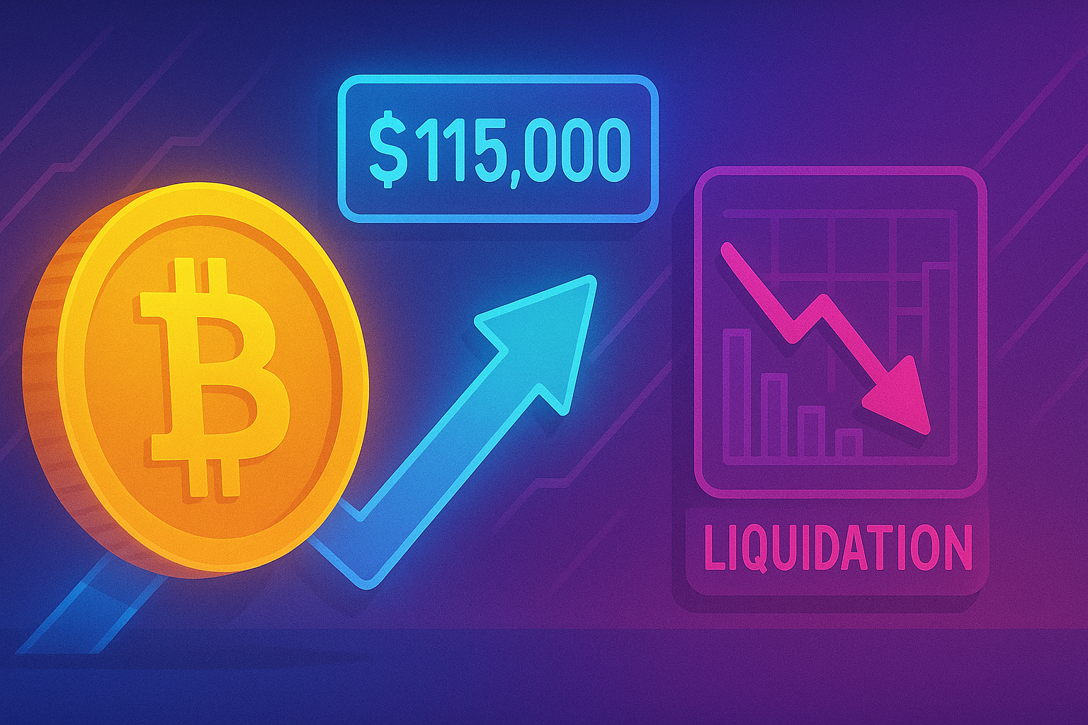 Bitcoin vượt 115.000 USD, hơn 300 triệu USD vị thế short bị “thổi bay”