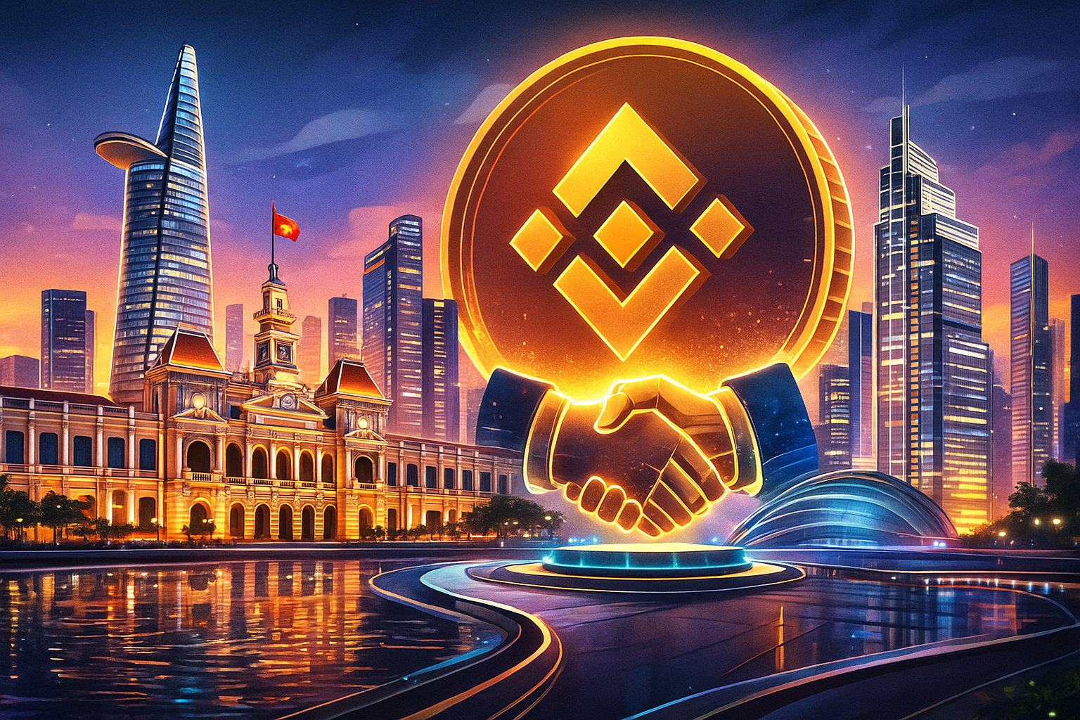 TP.HCM ký kết hợp tác với Binance thúc đẩy xây dựng Trung tâm Tài chính Quốc tế Việt Nam