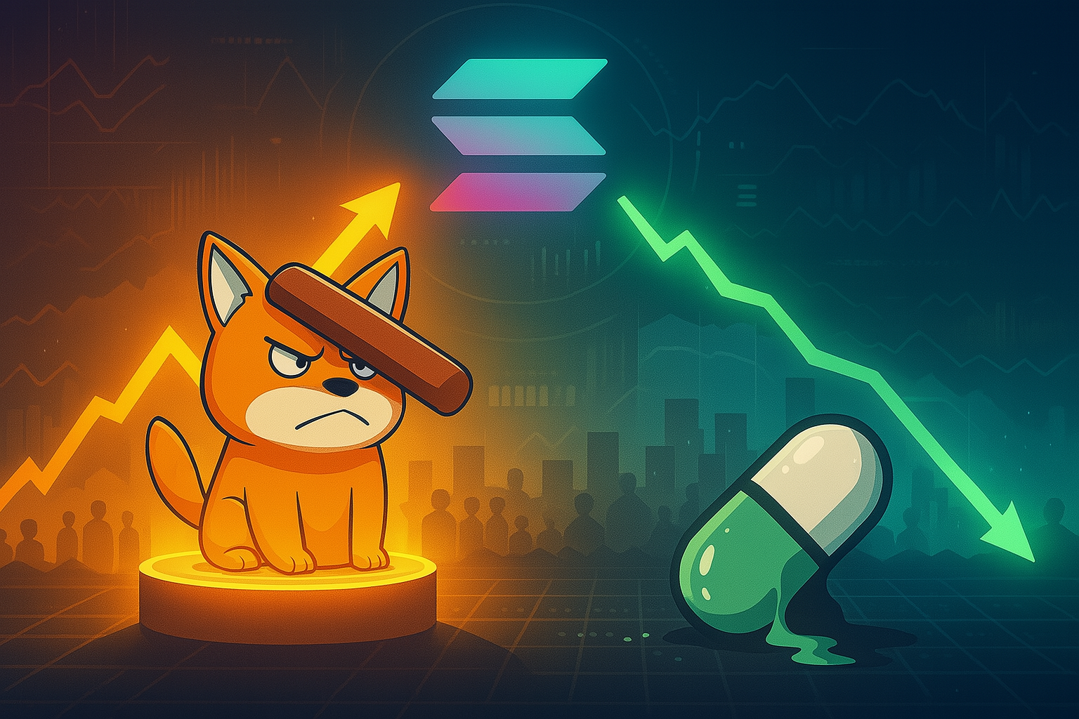 Doanh thu pumpfun lao dốc, bị LetsBonk vượt mặt trong cuộc đua memecoin trên Solana