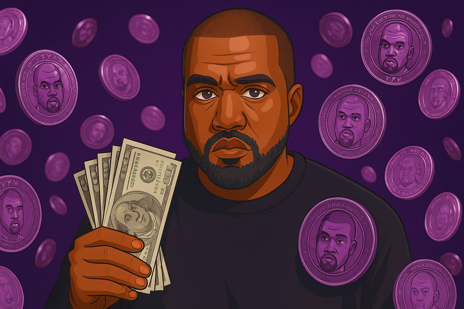 Vén màn sự thật đằng sau meme coin YZY: Giao dịch nội gián và liên hệ với TRUMP, LIBRA