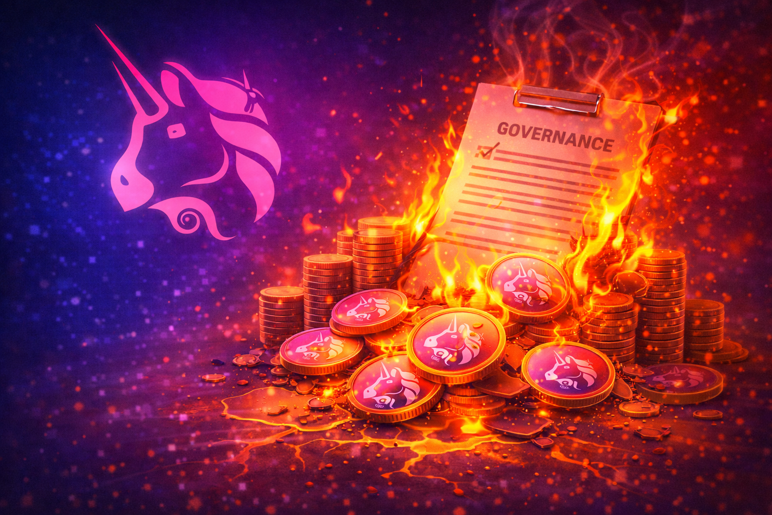 Uniswap chính thức đốt 100 triệu UNI sau khi cộng đồng thông qua đề xuất