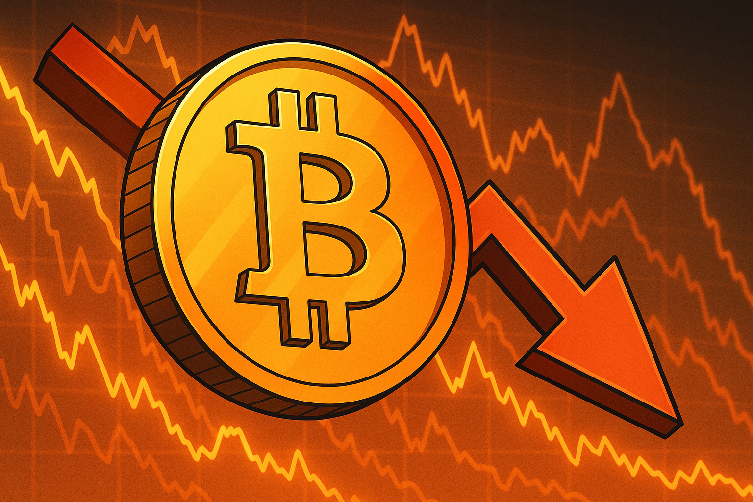 Bitcoin tiếp tục lao dốc, hơn 800 triệu USD bị thanh lý trong 24h giữa áp lực từ FED