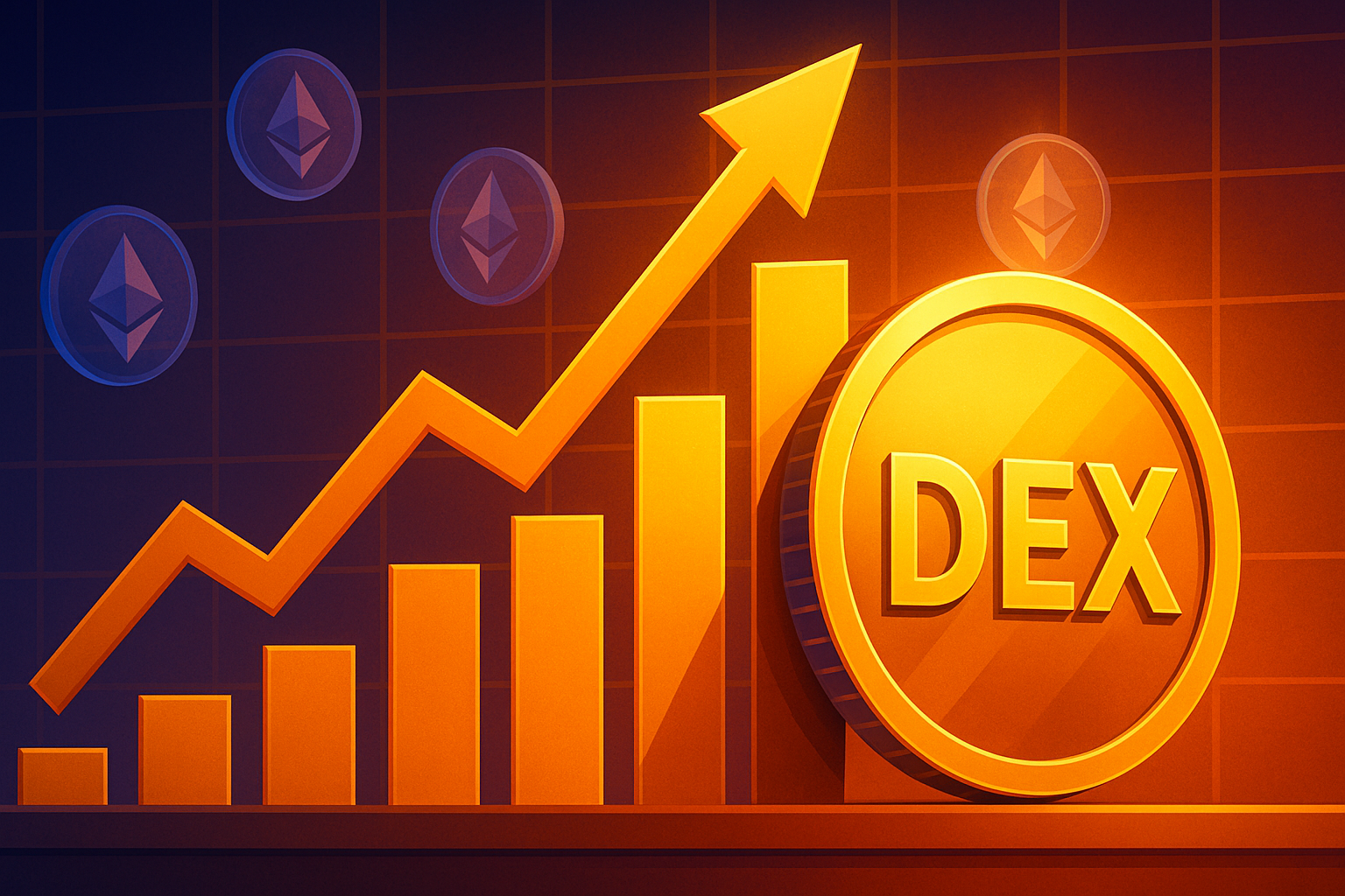 Khối lượng giao dịch DEX đạt kỷ lục mới 613 tỷ USD trong tháng 10