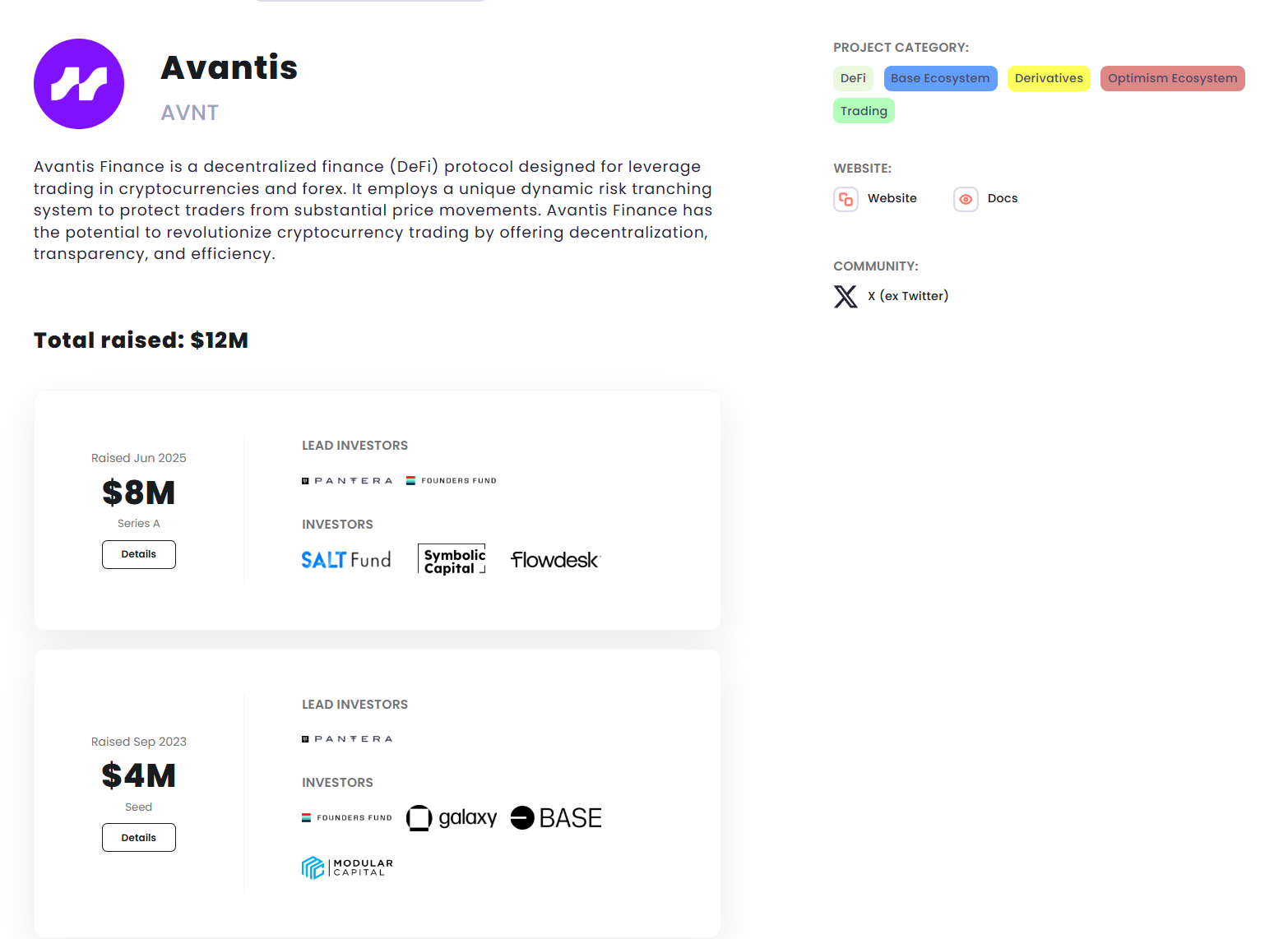 Các quỹ đầu tư của Avantis