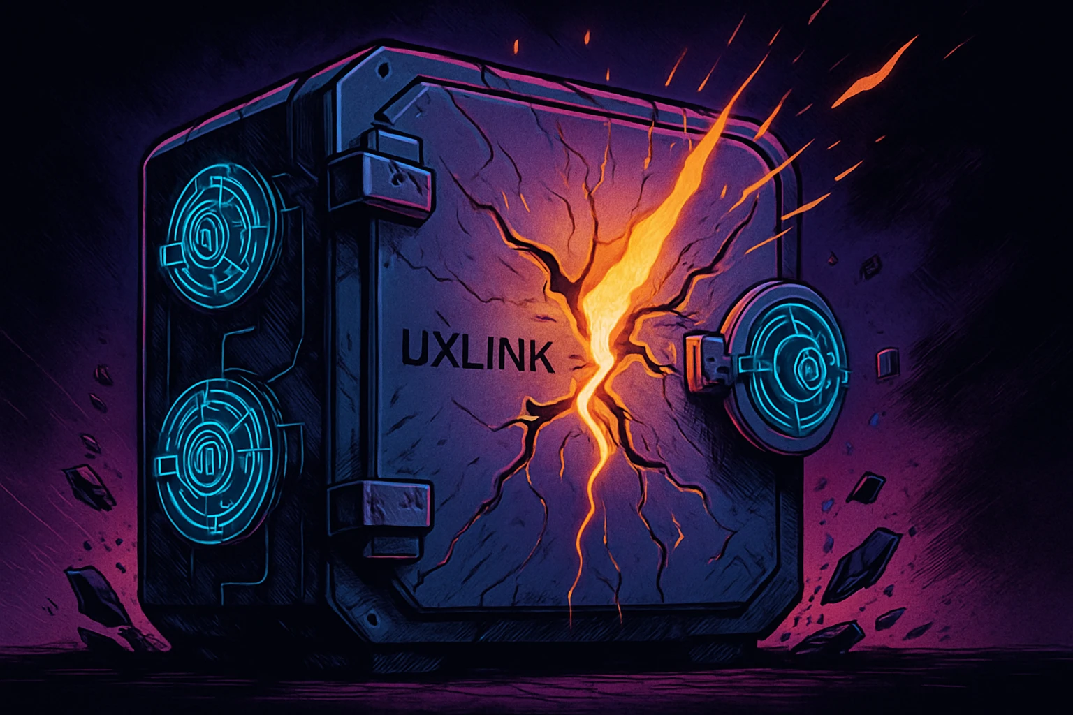 Dự án SocialFi UXLINK bị hack hơn 11 triệu USD, giá token lao dốc 70%