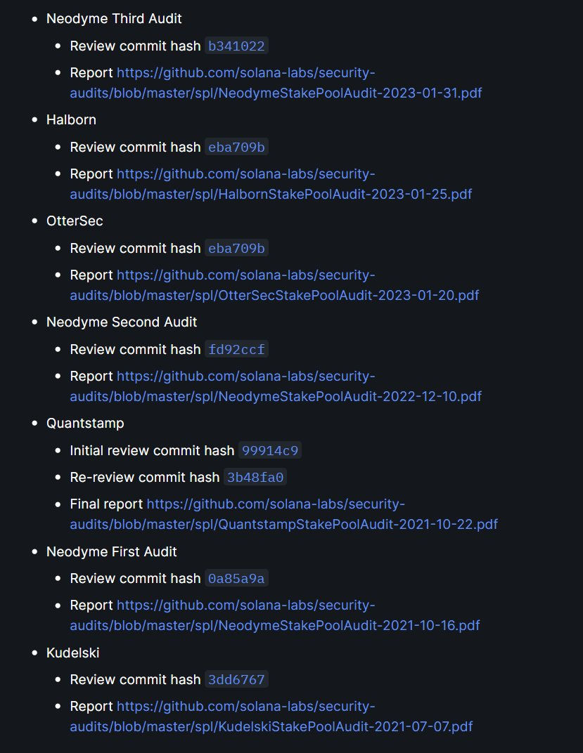 Danh sách audit của Solblaze