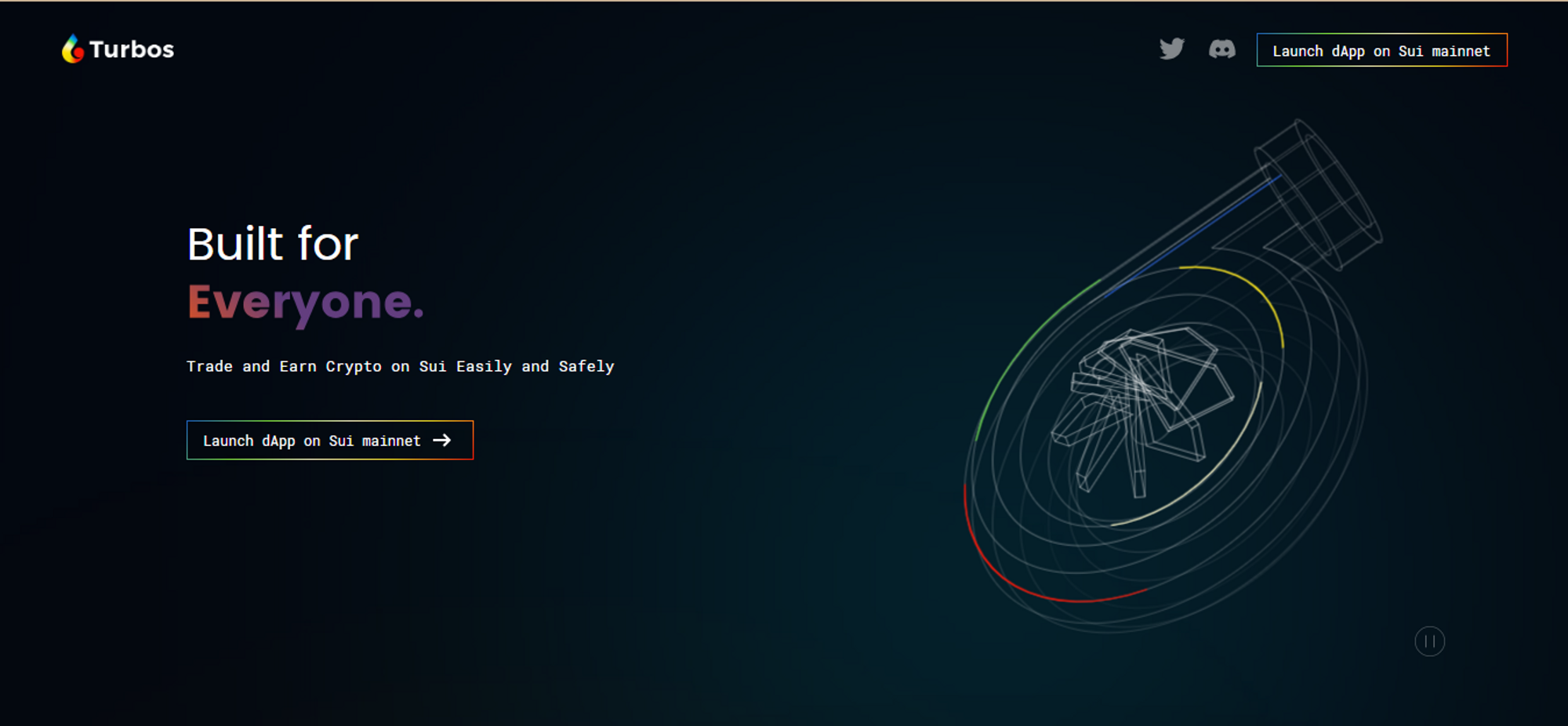 website của Turbos Finance