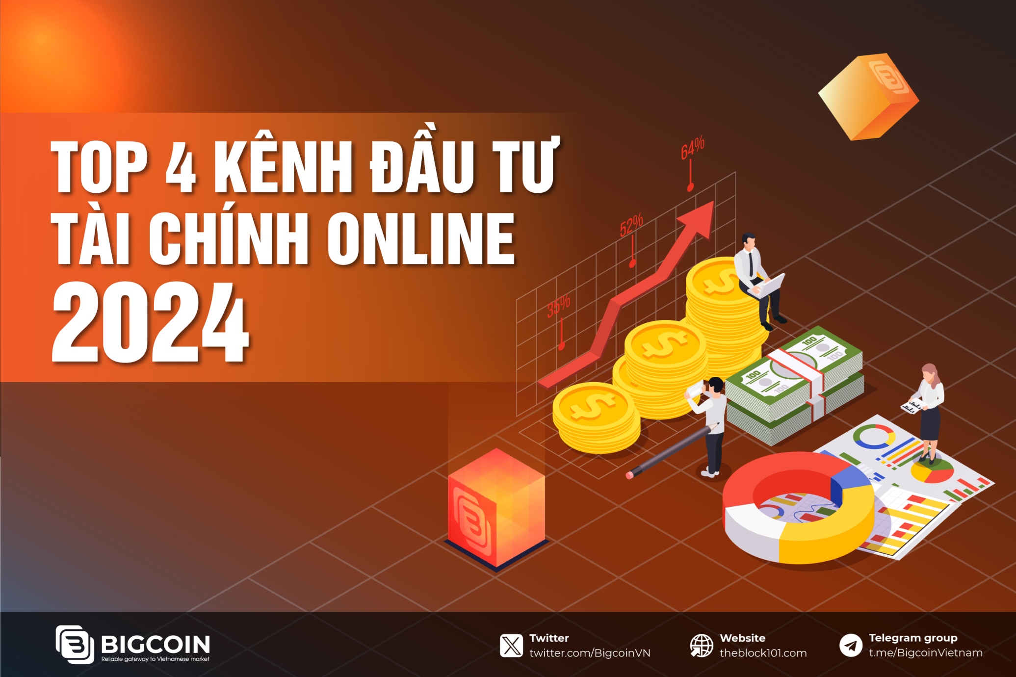 Top 4 kênh đầu tư tài chính online sinh lợi lớn năm 2024