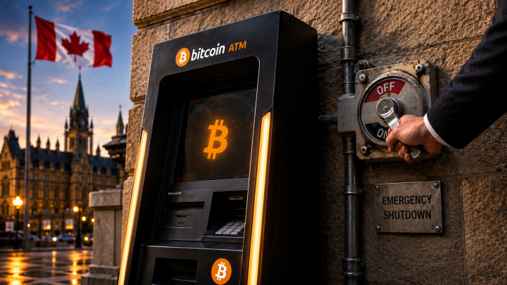 Canada đề xuất cấm toàn bộ Bitcoin ATM trên cả nước