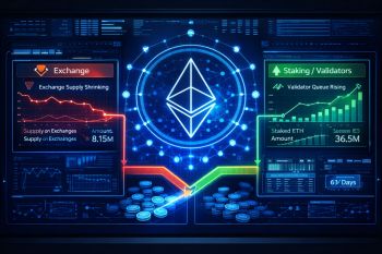 Lượng ETH trên sàn giảm khi dòng tiền tiếp tục chuyển sang staking