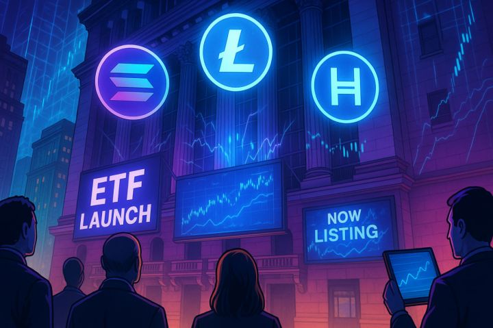 Làn sóng Altcoin ETF lan rộng: Solana, Litecoin và HBAR sắp lên sàn