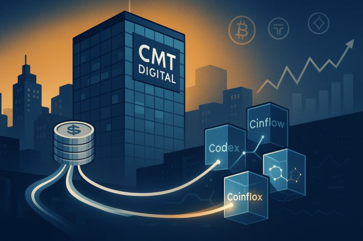 CMT Digital huy động 136 triệu USD để hỗ trợ startup blockchain
