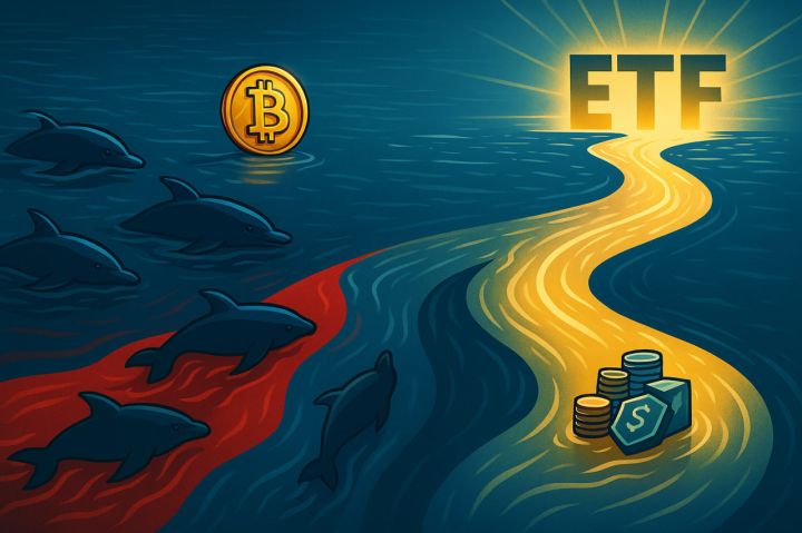 Thị trường đỏ lửa, nhưng dòng tiền Bitcoin chảy đi từ đâu?