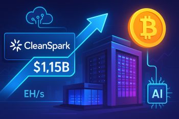 CleanSpark huy động 1,15 tỷ USD để mở rộng đào Bitcoin và hạ tầng AI