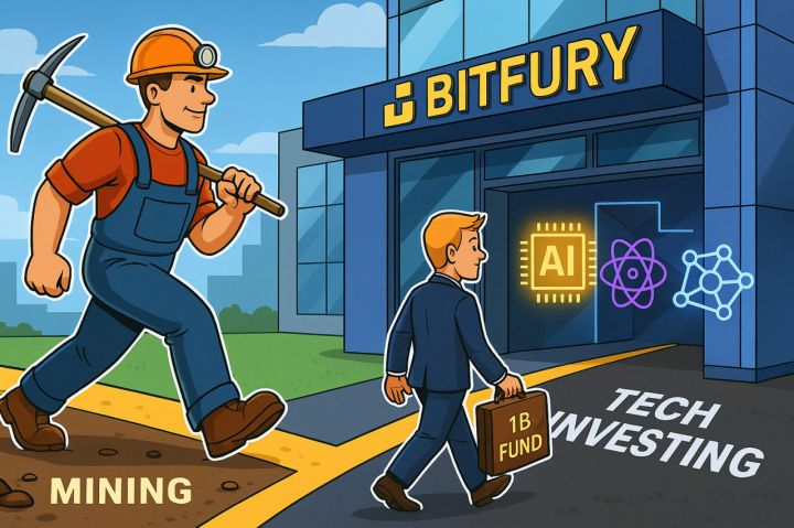 Bitfury rót 1 tỷ USD vào AI và crypto sau 14 năm đào Bitcoin